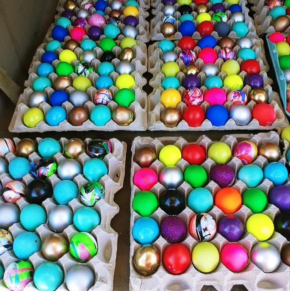 Easter Confetti eggs Cascarones 5 Dozen 60 count Cinco De Mayo Game Fun Party - Picture 8 of 12